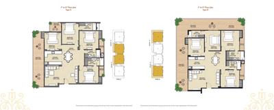 Image of 2909 Sq.ft 3 BHK Apartment / Flat for sale in Aradhyam Boutique Residences, Hindan Residential Area, Ghaziabad for Rs. 24500000