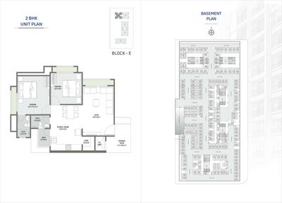 Image of 1080 Sq.ft 2 BHK Apartment / Flat for sale in Anand Skylyf, Chandkheda, Ahmedabad for Rs. 6800000