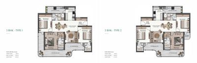 Image of 1166 Sq.ft 3 BHK Apartment / Flat for sale in Vista Palencia, Nabha, Zirakpur for Rs. 16514800