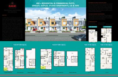 Image of 800 Sq.ft 3 BHK Duplex for sale in Sage Suncity, Jhagariya Khurd, Bhopal for Rs. 6000000