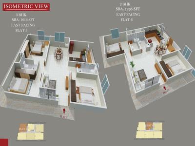 Image of 1701 Sq.ft 3 BHK Apartment / Flat for sale in R Mountrose Apartment, JP Nagar, Bengaluru for Rs. 17000000
