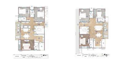 Image of 2385 Sq.ft 3 BHK Apartment / Flat for sale in Sri Aditya Terrace 35, Manikonda, Hyderabad for Rs. 22500000