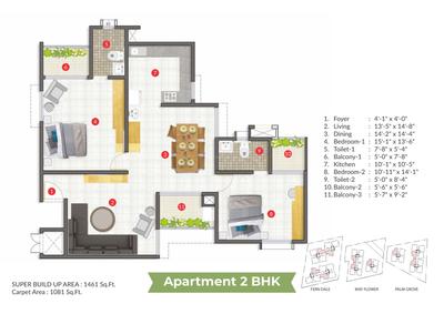 Image of 2675 Sq.ft 4 BHK Villa for sale in Aratt Cityscape Villa And Row House, Budigere Cross, Bengaluru for Rs. 29500000
