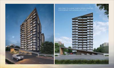 Image of 1922 Sq.ft 3 BHK Apartment / Flat for sale in Universal Bilvam Regency, Palanpur, Surat for Rs. 7800000