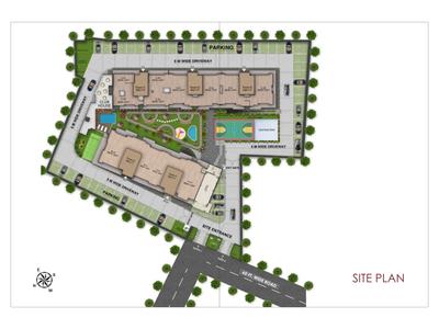 Image of 1750 Sq.ft 3 BHK Apartment / Flat for sale in Mayfair Park, Sanauli, Zirakpur for Rs. 8520000