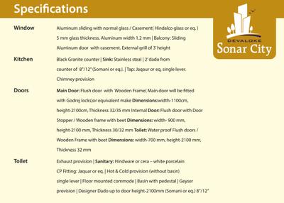 Devaloke Sonarcity Brochure 15