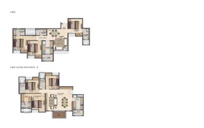 Image of 1100 Sq.ft 4 BHK Apartment / Flat for sale in Lodha Upper Thane Iris Wing C, Bhiwandi, Thane for Rs. 13500000
