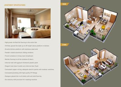 Image of 1500 Sq.ft 1 BHK Apartment / Flat for sale in Siyara Elite, Kalyan West, Kalyan for Rs. 4800000