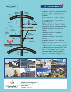 Image of 275 Sq.ft Residential Plot / Land for sale in Nasa Valley, Kothur, Hyderabad for Rs. 4600000