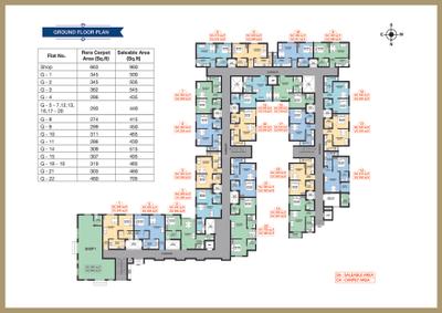 Image of 415 Sq.ft 1 BHK Independent House for sale in Arun Lalithangi, Oragadam Sriperambattur, Chennai for Rs. 1750000