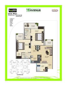 Image of 900 Sq.ft Residential Plot / Land for sale in Gaur City 2 16th Avenue, Noida Extension, Greater Noida for Rs. 8000000