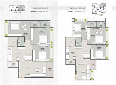 Image of 1800 Sq.ft 3 BHK Apartment / Flat for sale in Siya Nand Vatika 2, GIDC Naroda, Ahmedabad for Rs. 8000000