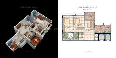 Image of 1600 Sq.ft 2 BHK Apartment / Flat for sale in UKN Belvista, Whitefield, Bengaluru for Rs. 14500000
