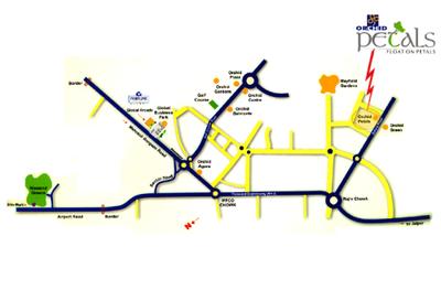 Image of 1800 Sq.ft 3 BHK Apartment / Flat for sale in Orchid Petals, Sector 49, Gurgaon for Rs. 31000000
