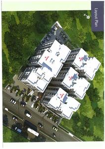 Image of 920 Sq.ft 3 BHK Apartment / Flat for sale in Shree Vakratund Vakratund Enclave, Kalali, Vadodara for Rs. 4000000