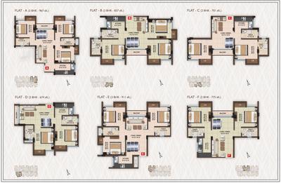 Image of 1000 Sq.ft 3 BHK Apartment / Flat for sale in Magnolia Destiny, Chhota Chanpur, Kolkata for Rs. 5100000