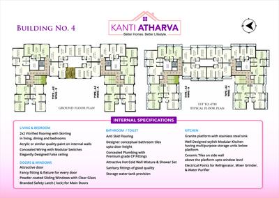 Image of 399 Sq.ft 1 BHK Apartment / Flat for sale in Kanti Atharva, Saphale, Mumbai for Rs. 2100000