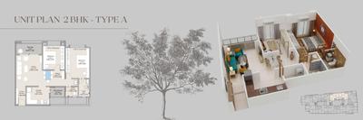Image of 1082 Sq.ft 2 BHK Apartment / Flat for sale in Priveus Nirman Shreyas, Shivaji Nagar, Pune for Rs. 20500000