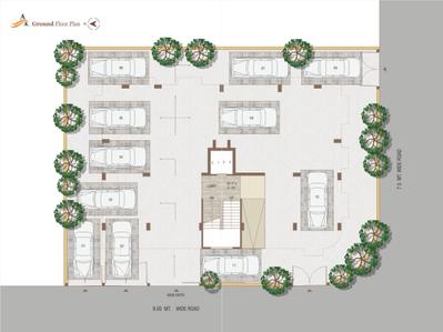 Image of 2475 Sq.ft 3 BHK Apartment / Flat for sale in V P Akshar Paradise, Paldi, Ahmedabad for Rs. 21000000