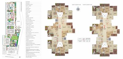 Image of 1150 Sq.ft 2 BHK Apartment / Flat for sale in Abhijit Jayanti Nagari VII Wing K L, Besa, Nagpur for Rs. 6500000