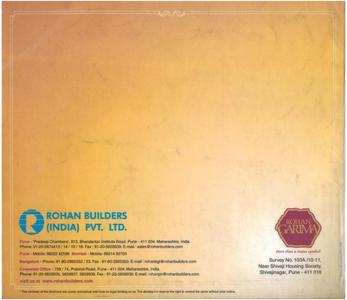 Image of 1820 Sq.ft 4 BHK Apartment / Flat for sale in Rohan Garima, Gokhalenagar, Pune for Rs. 31000000