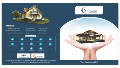 Image of 600 Sq.ft 3 BHK Apartment / Flat for sale in Concrete Dhan Destination, Muradpura, Indore for Rs. 1500000