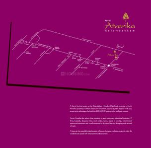 Image of 1740 Sq.ft 3 BHK Apartment / Flat for sale in Asvini Atvarika, Kelambakkam, Chennai for Rs. 8500000