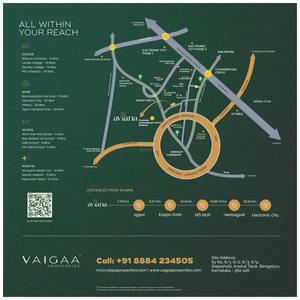 Image of 2110 Sq.ft 3 BHK Villa for sale in Future Aviana, Soppahalli, Bengaluru for Rs. 15000000