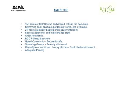 DLF The Aralias Brochure 8