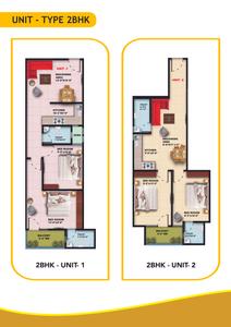 Image of 550 Sq.ft 1 BHK Apartment / Flat for sale in Paradise Homes, Sector 73, Noida for Rs. 2500008