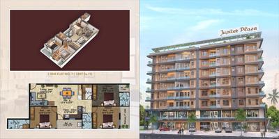 Image of 1836 Sq.ft 3 BHK Apartment / Flat for sale in Jupiter Plaza, Manva Kheda, Udaipur for Rs. 8000000