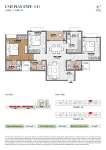 Image of 2532 Sq.ft 4 BHK Apartment / Flat for sale in Brigade Morgan Heights, Sholinganallur, Chennai for Rs. 24900000