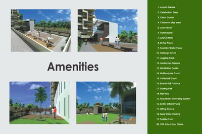 Image of 1000 Sq.ft 2 BHK Apartment / Flat for sale in Jagtap Engracia, Pimple Gurav, Pune for Rs. 9800000