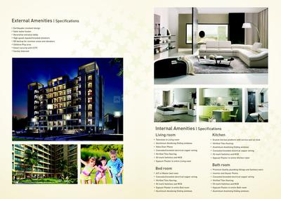 Image of 630 Sq.ft 1 BHK Apartment / Flat for sale in JVM Sarvam, Kasarvadavali, Thane for Rs. 5500000