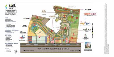 Image of 100 Sq.ft Residential Plot / Land for sale in Gaursons Gaur Yamuna City Plots, Chi V, Greater Noida for Rs. 11700000