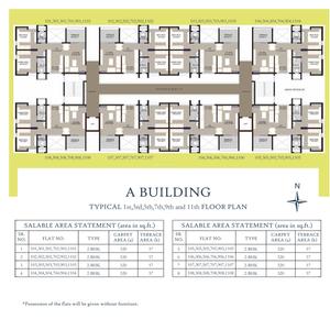 Image of 415 Sq.ft 1 BHK Apartment / Flat for sale in Ceratec Greens, Katraj, Pune for Rs. 4000000