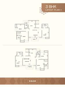 Image of 2070 Sq.ft 3 BHK Apartment / Flat for sale in Shivaay Shilp, Sargasan, Gandhinagar for Rs. 8280000