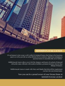 Image of 1130 Sq.ft 2 BHK Apartment / Flat for sale in Siddhivinayak Gaurav, Taloja, Navi Mumbai for Rs. 4800000