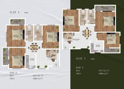 Image of 1240 Sq.ft 3 BHK Apartment / Flat for sale in Om Palace, Dakingoan, Guwahati for Rs. 6400000