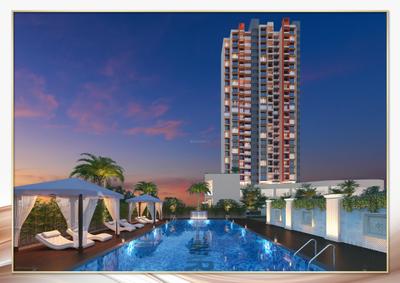 Image of 700 Sq.ft 1 BHK Apartment / Flat for sale in Konnark Astra, Shirdhon, Navi Mumbai for Rs. 4100000