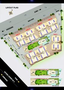 Image of 1150 Sq.ft 3 BHK Apartment / Flat for sale in Ananta Lifestyle, Waghodia Road, Vadodara for Rs. 3500000