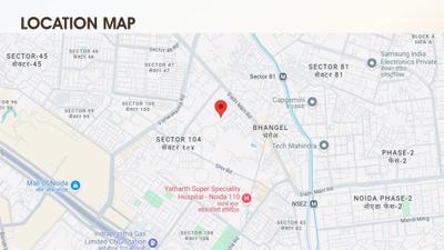 Image of 1500 Sq.ft 3 BHK Apartment / Flat for sale in Kalki Platinum Tower, Sector 104, Noida for Rs. 7451000