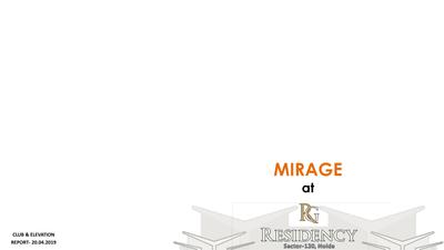 Image of 2845 Sq.ft 4.5 BHK Apartment / Flat for sale in RG Mirage Tower M, Sector 120, Noida for Rs. 34000000