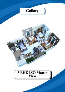 Image of 1380 Sq.ft 3 BHK Apartment / Flat for sale in Shubh Swapn Arcade, Somalwada, Nagpur for Rs. 9200000