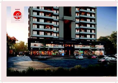 Image of 1665 Sq.ft 3 BHK Apartment / Flat for sale in Shine Swasti, Tragad, Ahmedabad for Rs. 8600000