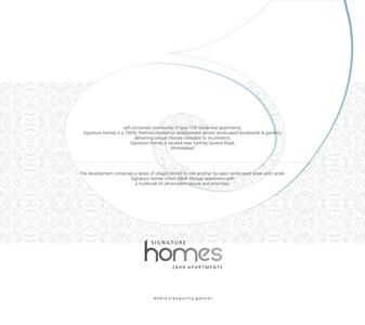 Image of 1000 Sq.ft 2 BHK Apartment / Flat for sale in Signature Homes, Sarkhej, Ahmedabad for Rs. 4700000