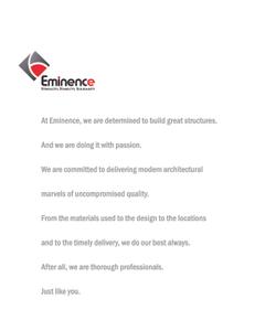 Image of 795 Sq.ft 1 BHK Apartment / Flat for sale in Eminence Kimberly Suits, Sector 112, Gurgaon for Rs. 11000000