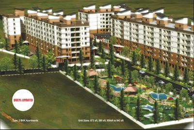 Image of 925 Sq.ft 2 BHK Apartment / Flat for sale in Shriram Surabhi, Mallasandra, Bengaluru for Rs. 6600000