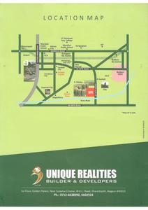 Image of 1500 Sq.ft Residential Plot / Land for sale in Unique City, Ring Road, Nagpur for Rs. 3500000