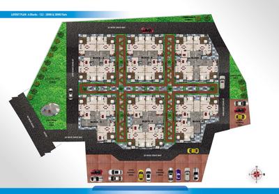 Image of 1466 Sq.ft 3 BHK Apartment / Flat for sale in Vaishno Greens, Janla, Bhubaneswar for Rs. 7500000